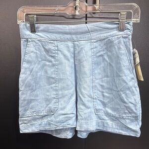 Japan Cargo Front Pockets,lightweight denim look elastic back waist,100% Viscose